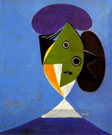 Büste der Frau 1935 Kubismus Pablo Picasso Ölgemälde